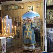Святкова Літургія з нагоди Введення в храм Пресвятої Богородиці: Візит архієпископа Агапіта