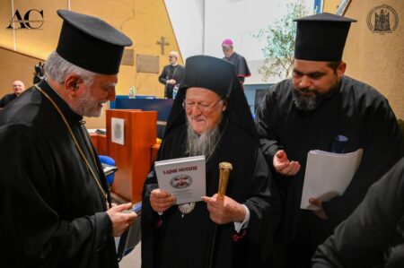 Інавгураційна молитва Вселенського Патріарха Костянтинопольської Церкви та лекція магістра Варфоломія I