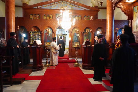 Служба пам’яті в Іпсоматії: Варфоломій вшанував священномучеників Міни, Віктора і Вікентія