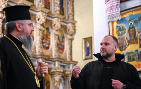 Стратегічний Діалог у Полтаві: Філіп Пронін і Митрополит Епіфаній Про Єдність та Гуманітарні Виклики