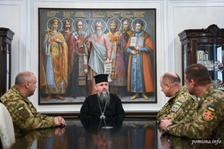 Предстоятель Української Православної Церкви зустрівся із командувачем Медичних сил ЗСУ