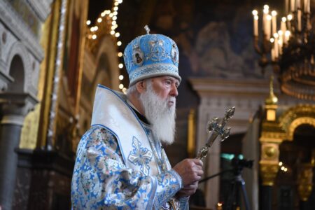 Патріарша Літургія на честь Введення в храм Пресвятої Богородиці в Києві