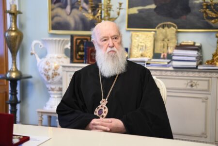 Історична Зустріч: Святійший Патріарх Філарет і Президент Академії Політично-Правових Наук Діляться Поглядами на Сучасні Виклики
