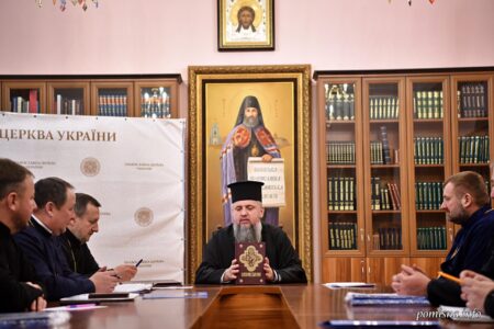 Митрополит Епіфаній обговорив ключові питання з благочинними Київської єпархії