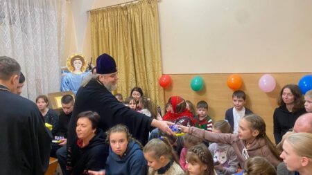 Святкування Дня Святого Миколая у недільній школі Спасо-Преображенського кафедрального собору Вінниці