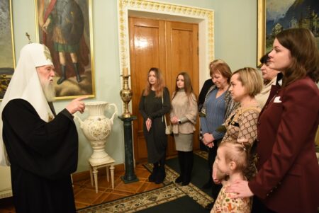 Родини захисників зустріли Різдво з Патріархом: слова підтримки та вдячності від духовного лідера Української Церкви