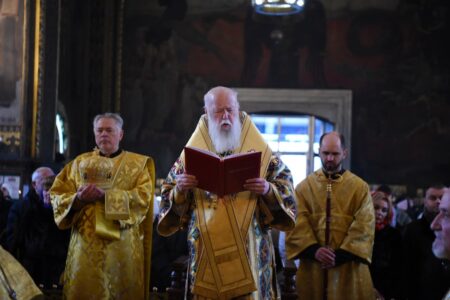 Божественна літургія та святкування Обрізання Господнього в Київському кафедральному соборі