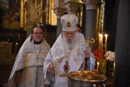 Урочисте Богоявленське богослужіння та Велике освячення води: Святійший Патріарх Філарет відзначив Хрещенський святвечір