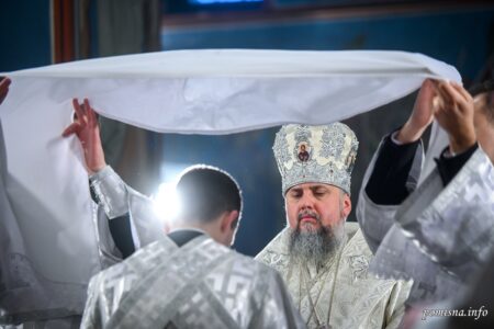 Божественна літургія з благословенням Блаженнішого Митрополита Київського у Свято-Михайлівському Золотоверхому соборі
