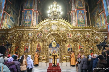 Божественна літургія у тридцять четверту неділю після П’ятидесятниці