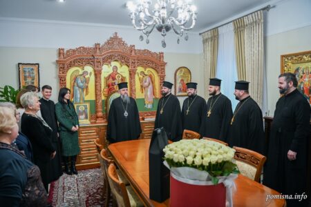 Митрополит Епіфаній зустрічав гостей з нагоди своєї 5-ї річниці інтронізації