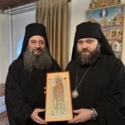 Візит архієпископа Павла до монастиря Пантократор: Зустріч і молитви за мир в Україні