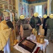Завітання Митрополита Епіфанія до поранених у Житомирському шпиталі
