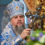 Блаженніший Митрополит Епіфаній звершив Всенічне бдіння у кафедральному соборі перед святом Благовіщення