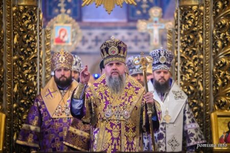 Блаженніший Митрополит Епіфаній очолив Всенічне бдіння у кафедральному храмі
