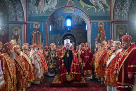 Митрополит Епіфаній очолив літургію у день пам’яті святителя Епіфанія Кіпрського