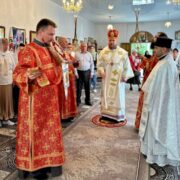 Керуючий Дніпропетровською єпархією митрополит Симеон очолив Божественну Літургію в Різдво-Богородичному храмі с. Олександрівки
