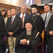 Патріарх Варфоломій на Лефкаді: відвідування могили Арістотеля Валаорітіса в церкві Пантократора