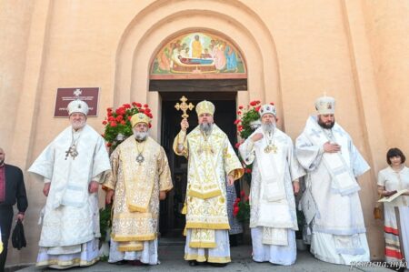 Урочиста Літургія з нагоди 26-ї річниці відновлення столичного храму Успіння Пресвятої Богородиці