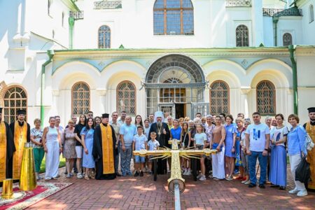 Відновлений хрест Софійського собору повернуто на вершину