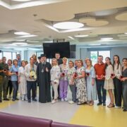 Лікарня «Охматдит» отримала підтримку від митрополита Епіфанія після обстрілу