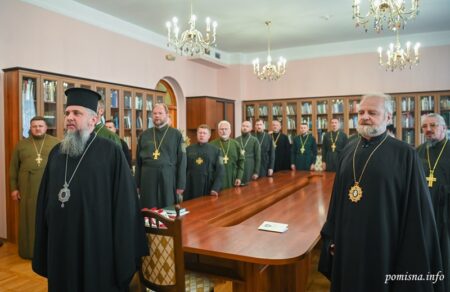 Митрополит Епіфаній відзначив капеланів ПЦУ за відданість Україні та Церкві