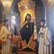 Єпископ Михаїл очолив Божественну літургію в Афінах