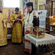 Святиня з Греції: у Тернополі зустріли взуття з мощей преподобного Герасима Кефалонійського
