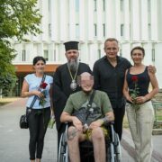 Предстоятель ПЦУ відвідав поранених воїнів у Львові та оглянув Центр протезування