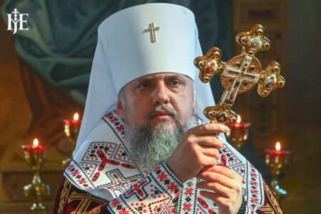Митрополит Епіфаній освятив оновлений храм на честь преподобного Миколи Святоші у Києві