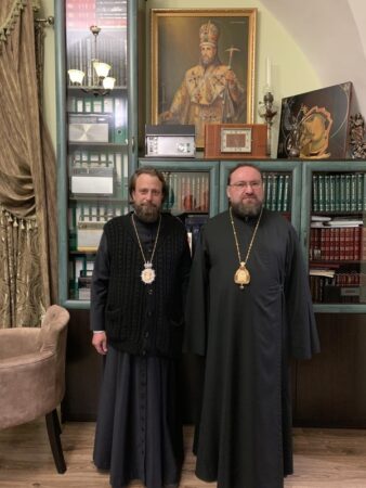 Єпископ Авраамій і митрополит Димитрій обговорили майбутнє Києво-Печерської лаври