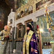 Урочиста літургія в Києво-Печерській Лаврі: молитва за перемогу України