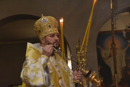 Митрополит Іларіон очолив святкову літургію в день Всіх святих землі Волинської