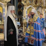 Освячено пам’ятник загиблим прикордонникам на День Покрови в Лаврі
