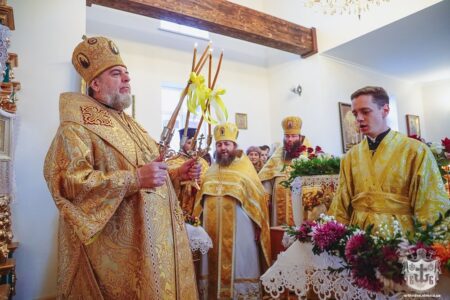Освячення нового храму на честь святої Анни в селі Голендри