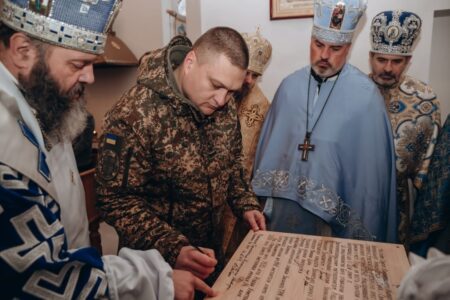 Освячення храму Покрови Пресвятої Богородиці у військовій частині НГУ на Волині