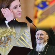 Патріарх Варфоломій привітав Майю Санду з переобранням на пост президентки Молдови