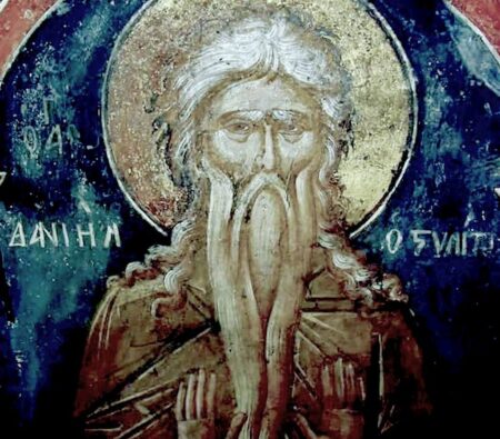 11 грудня: пам’ять преподобного Даниїла Стовпника — святого молитви та чудес