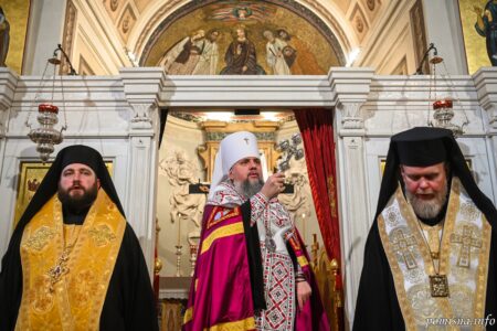 Молитва за Україну: Блаженнійший Епіфаній звершив молебень у Римі