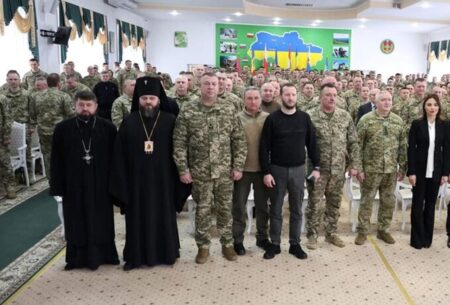 Архієпископ Павло відвідав святкування 32-ї річниці Академії прикордонної служби України