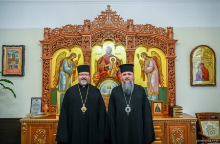 Митрополит Епіфаній і Верховний Архієпископ Святослав обговорили співпрацю між Церквами України