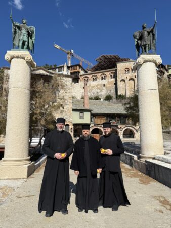 Українська делегація на Афоні: третій день паломництва