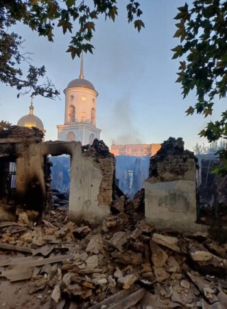 Спалена святиня: Греко‑Софіївська церква — жертва обстрілу