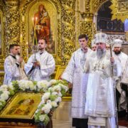 Всенічне бдіння перед Преображенням очолив Митрополит Епіфаній