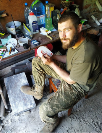 Образи з війни: духовна місія ветерана і художника Назара Бермеса