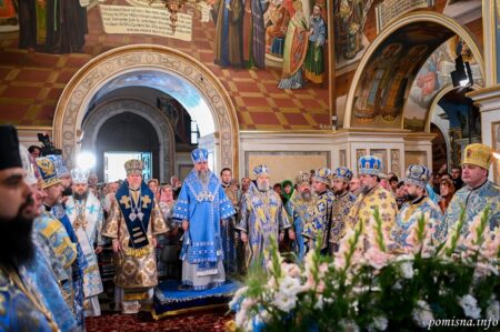У Києво-Печерській Лаврі відбулися святкування на честь Успіння Богородиці