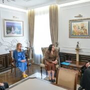 Митрополит Епіфаній обговорив із Тетяною Бережною збереження національної спадщини