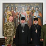 Митрополит Епіфаній обговорив із керівництвом Служби капеланства духовну опіку воїнів ЗСУ