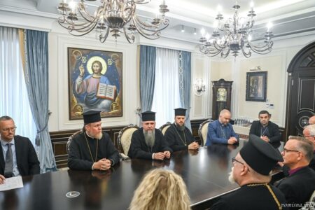Митрополит Епіфаній зустрів у Києві делегацію Церков Нордичних країн