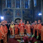 Всенічне бдіння на честь святої Варвари в Золотоверхому соборі
